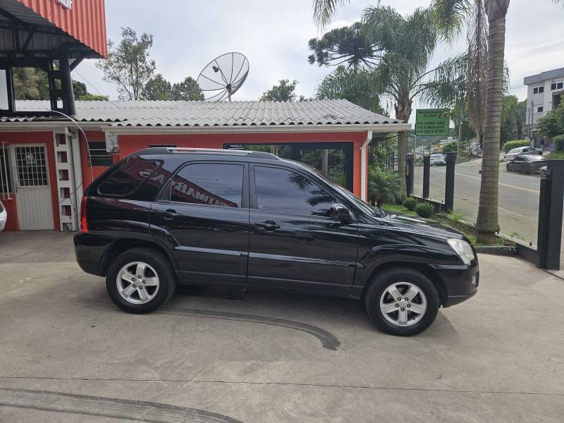 KIA MOTORS - SPORTAGE - 2009/2010 - Preta - R$ 41.900,00